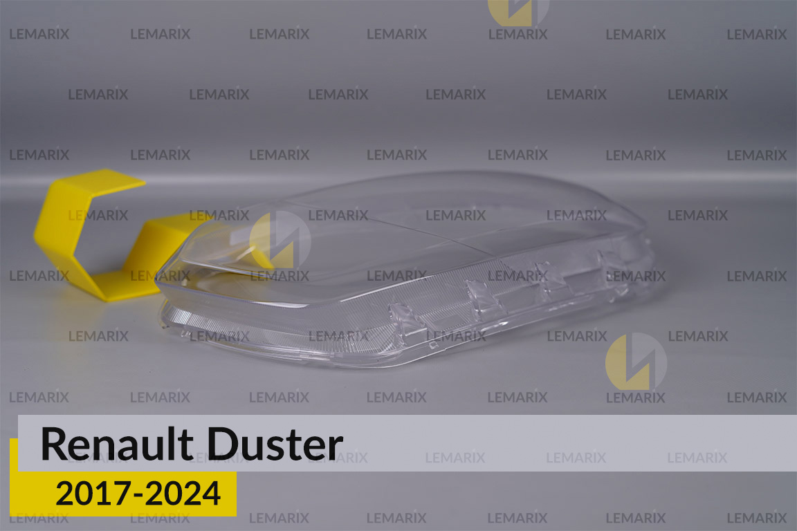 Скло фари Renault Duster LED (2017-2024) ліве