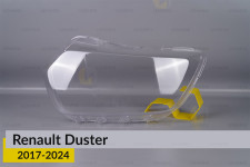 Скло фари Renault Duster LED (2017-2024) ліве