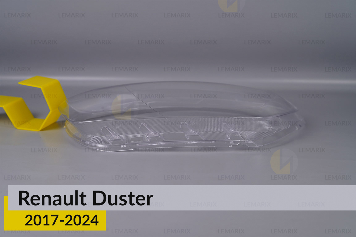 Скло фари Renault Duster LED (2017-2024) ліве