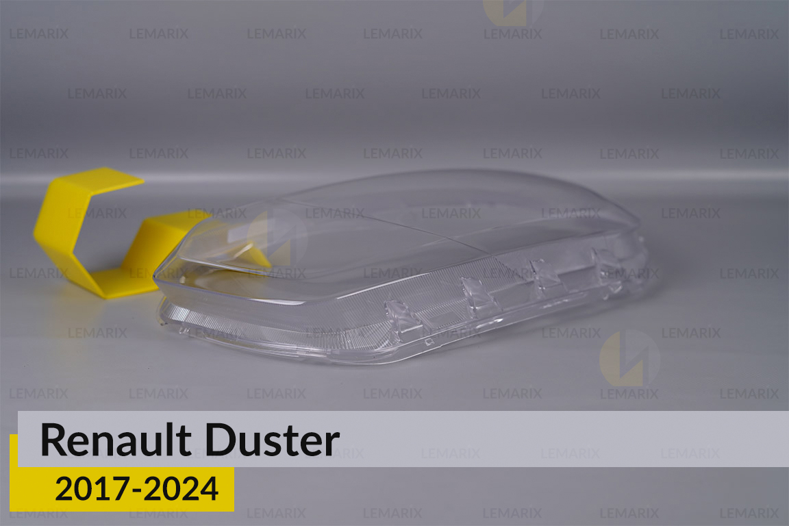 Скло фари Renault Duster LED (2017-2024) ліве