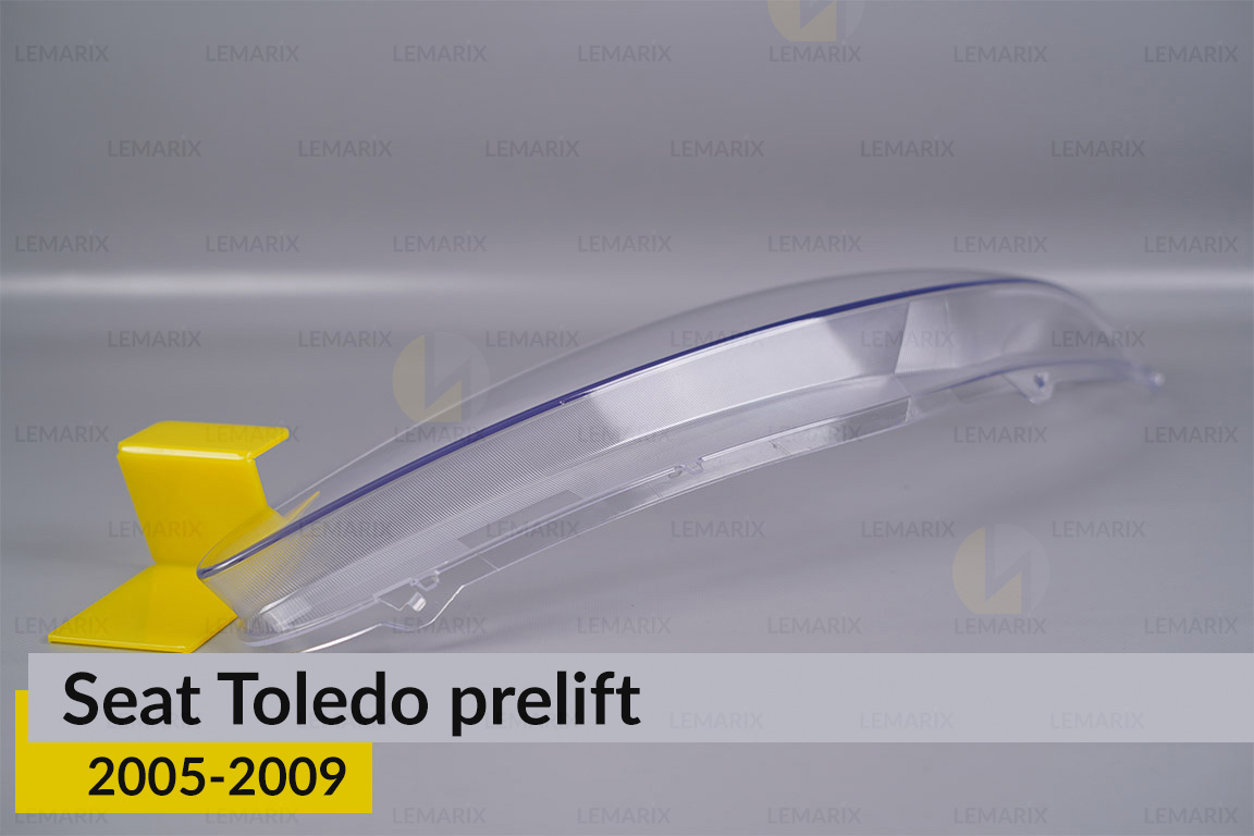 Скло фари Seat Toledo (2005-2009) дорест ліве