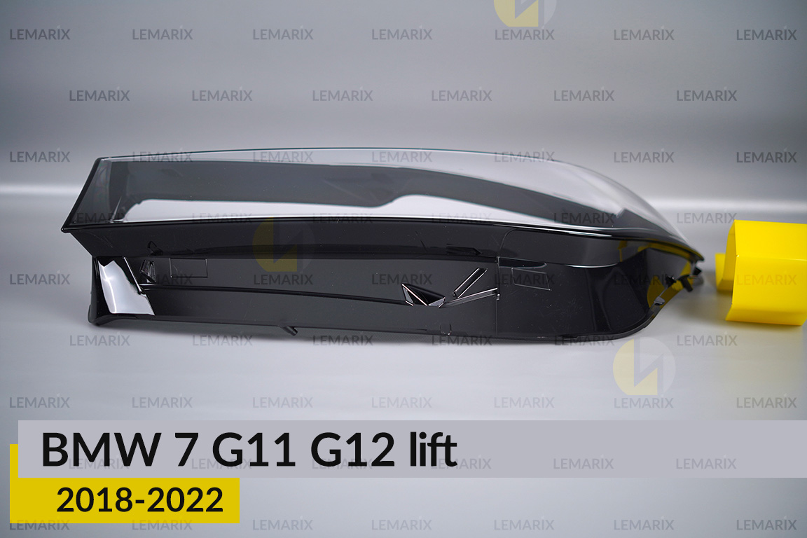 Стекло фары BMW 7 G11 G12 (2019-2022) рест левое