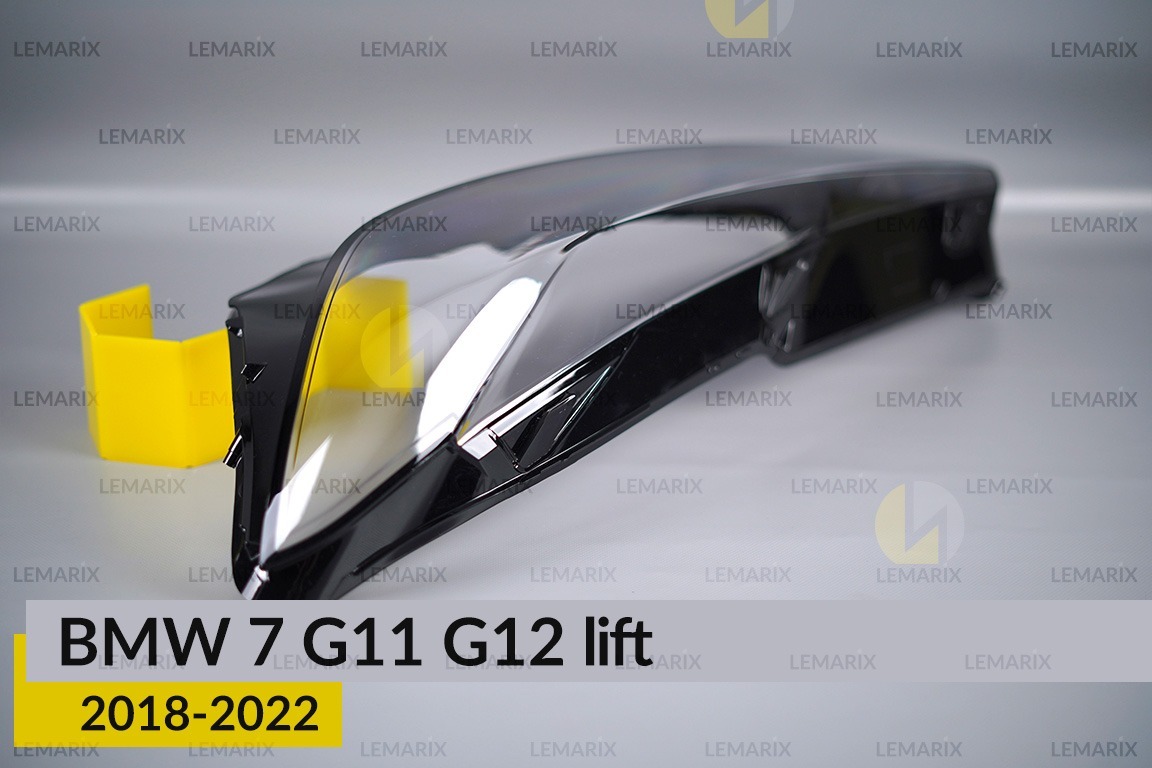 Скло фари BMW 7 G11 G12 (2018-2022) рест ліве