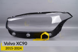 Скло фари Volvo XC90 (2015-2024) ліве
