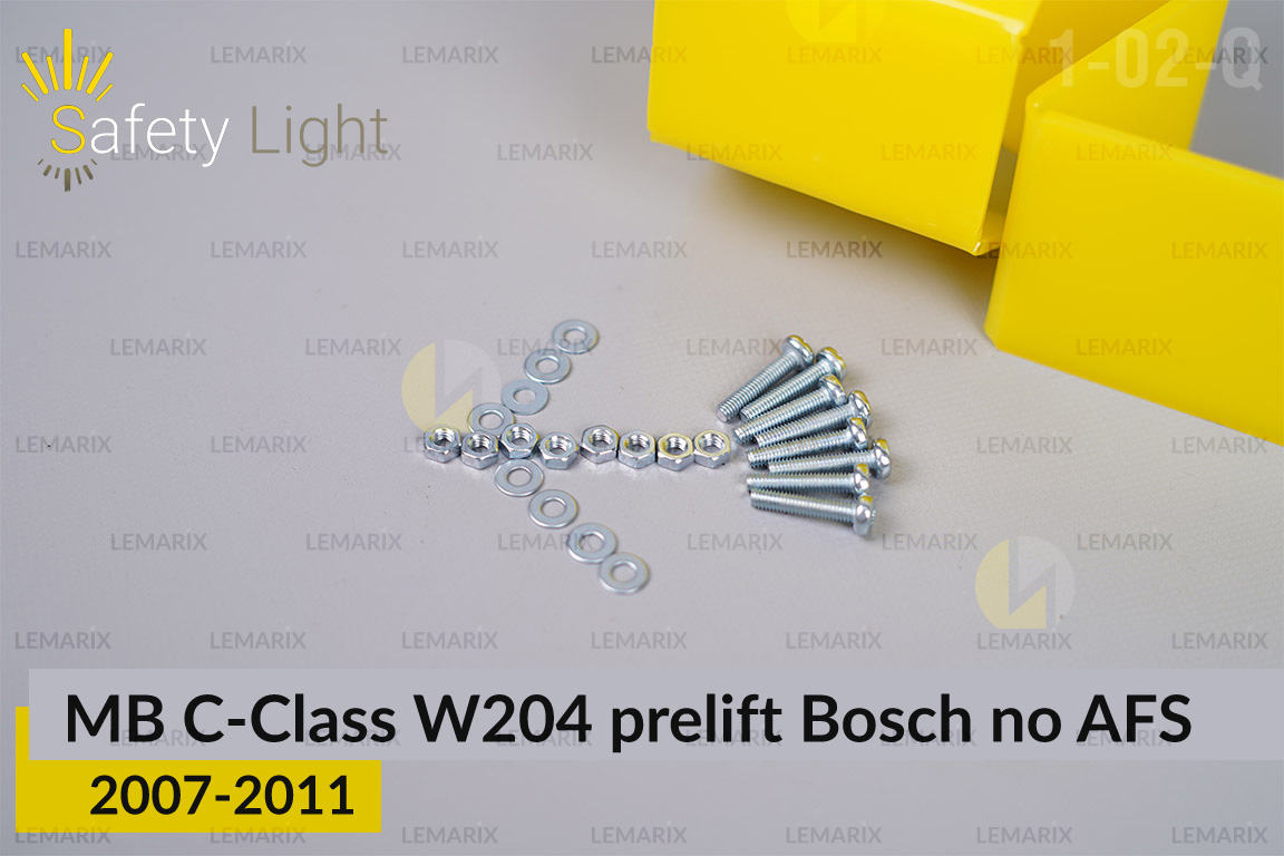 Перехідна рамка для Mercedes-Benz C-Class W204 Bosch no AFS (2007-2011) дорест