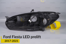 Корпус фари Ford Fiesta LED (2017-2021) дорест лівий