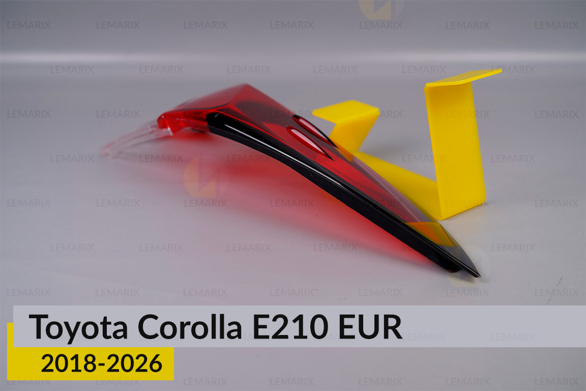 Скло заднього ліхтаря зовнішнє в крилі Toyota Corolla E210 EUR (2018-2026) праве