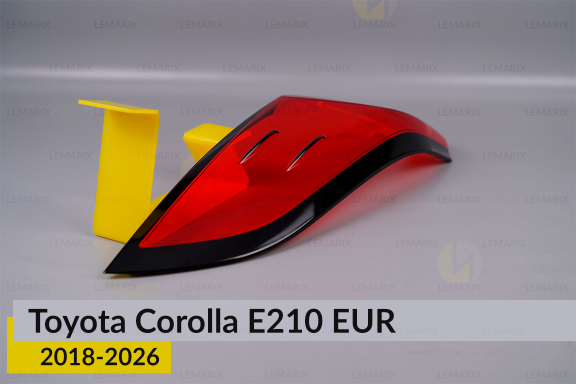 Скло заднього ліхтаря зовнішнє в крилі Toyota Corolla E210 EUR (2018-2026) праве