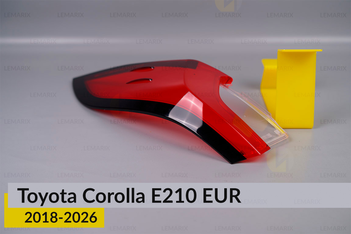 Скло заднього ліхтаря зовнішнє в крилі Toyota Corolla E210 EUR (2018-2026) праве