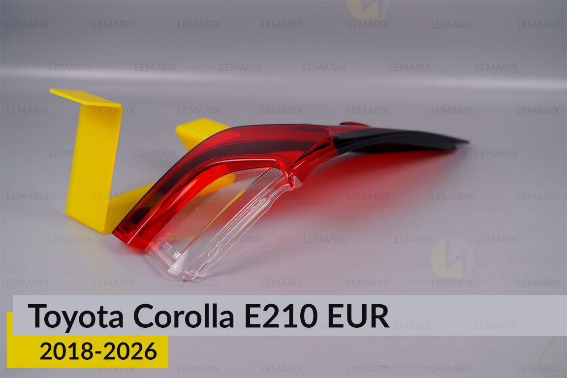 Скло заднього ліхтаря зовнішнє в крилі Toyota Corolla E210 EUR (2018-2026) праве