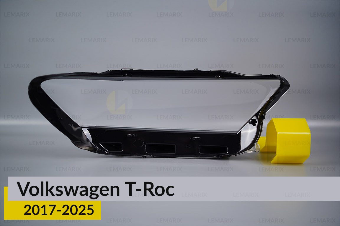 Скло фари VW Volkswagen T-Roc Full LED (2017-2025) ліве