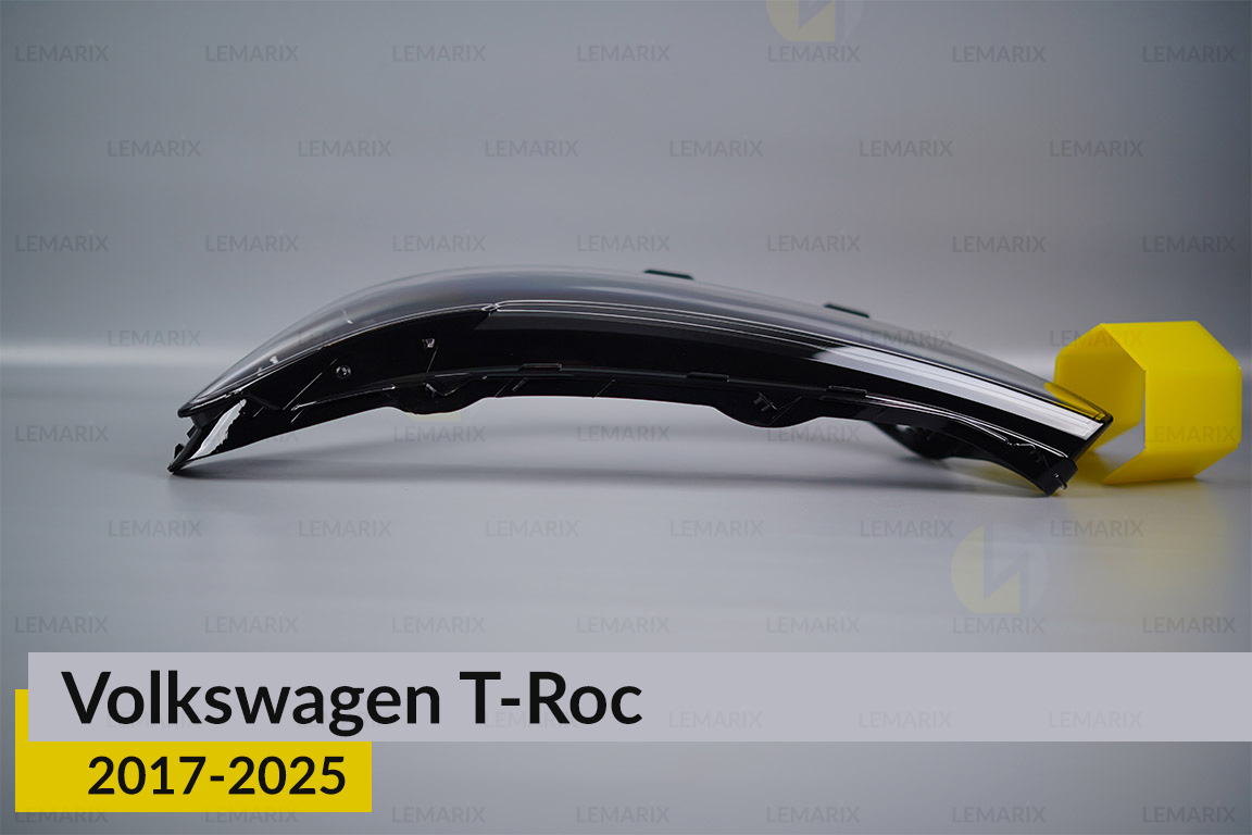 Скло фари VW Volkswagen T-Roc Full LED (2017-2025) ліве