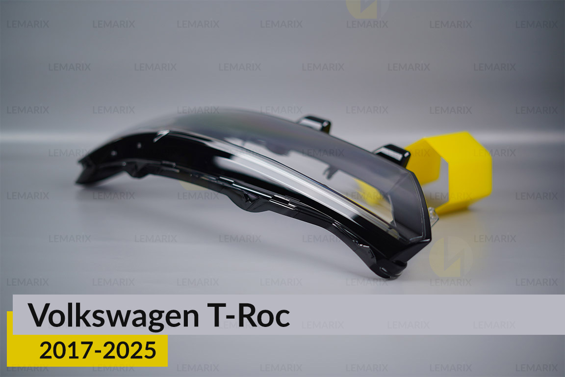 Скло фари VW Volkswagen T-Roc Full LED (2017-2025) ліве