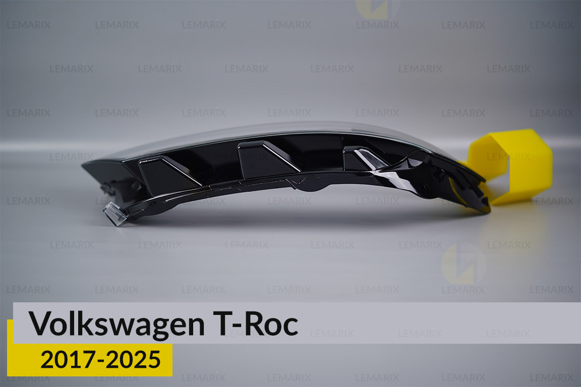 Скло фари VW Volkswagen T-Roc Full LED (2017-2025) ліве