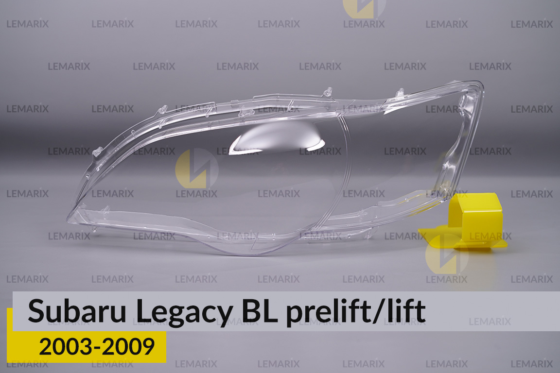 Скло фари Subaru Legacy BL (2006-2009) рест ліве