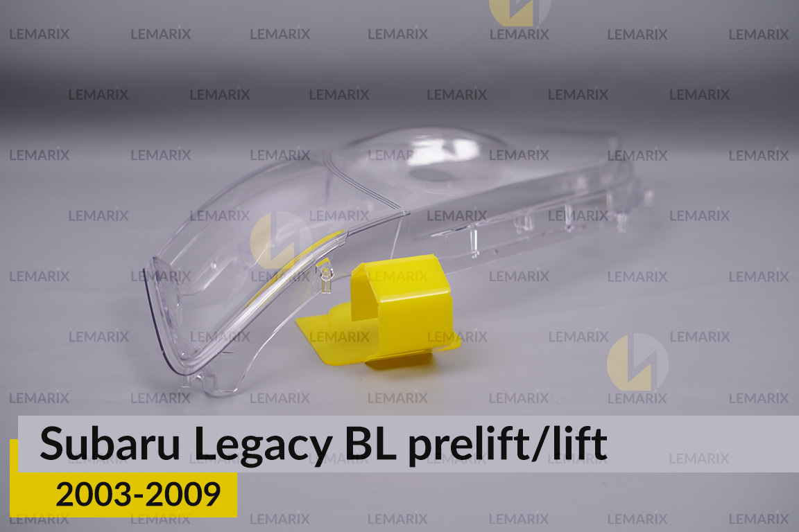 Скло фари Subaru Legacy BL (2006-2009) рест ліве