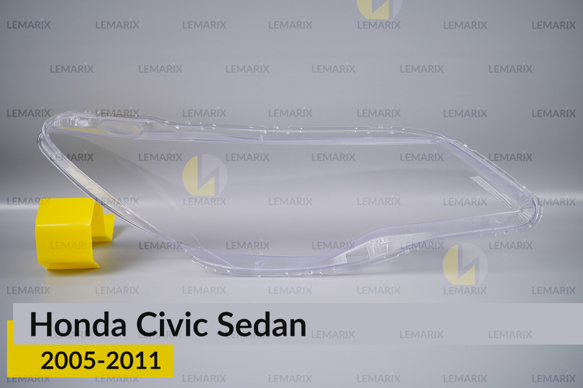 Скло фари Honda Civic Sedan (2005-2011) ліве