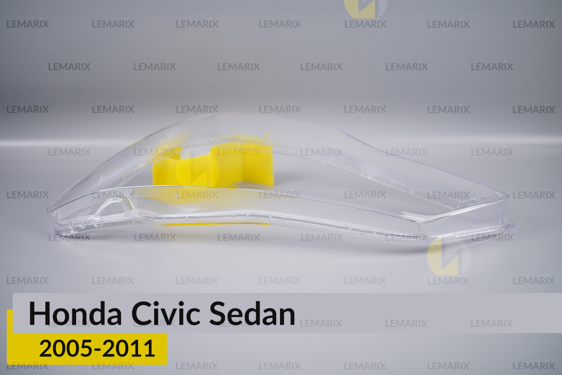 Скло фари Honda Civic Sedan (2005-2011) ліве