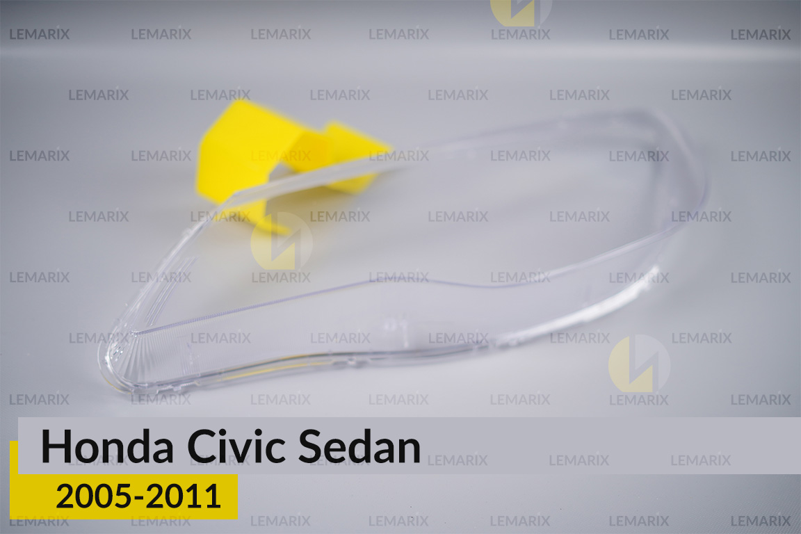 Скло фари Honda Civic Sedan (2005-2011) ліве