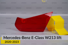 Скло заднього ліхтаря внутрішнє в кришці багажника Mercedes-Benz E-Class W213 (2020-2023) рест праве