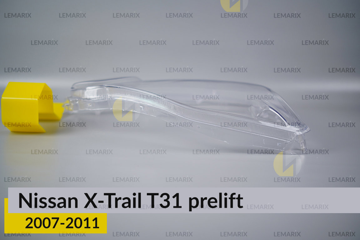 Скло фари Nissan X-Trail T31 (2007-2011) дорест праве