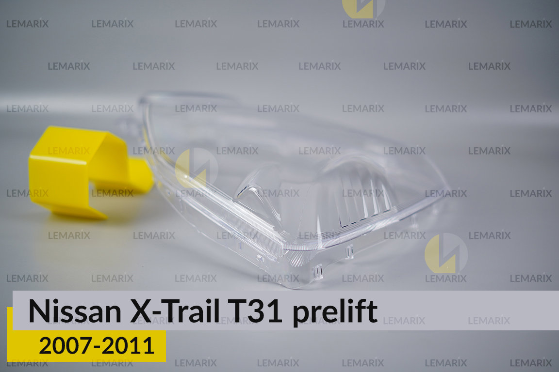 Скло фари Nissan X-Trail T31 (2007-2011) дорест праве