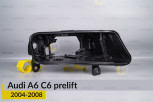 Корпус фари Audi A6 C6 (2004-2008) дорест правий