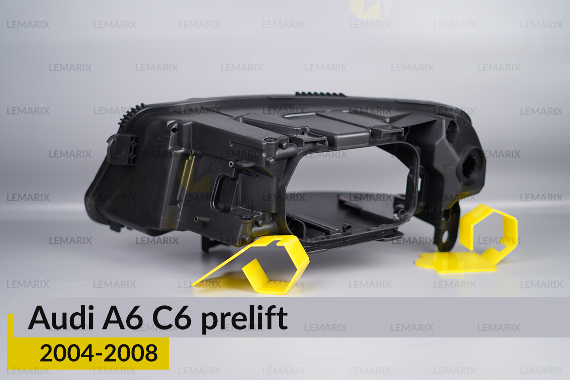 Корпус фари Audi A6 C6 (2004-2008) дорест правий