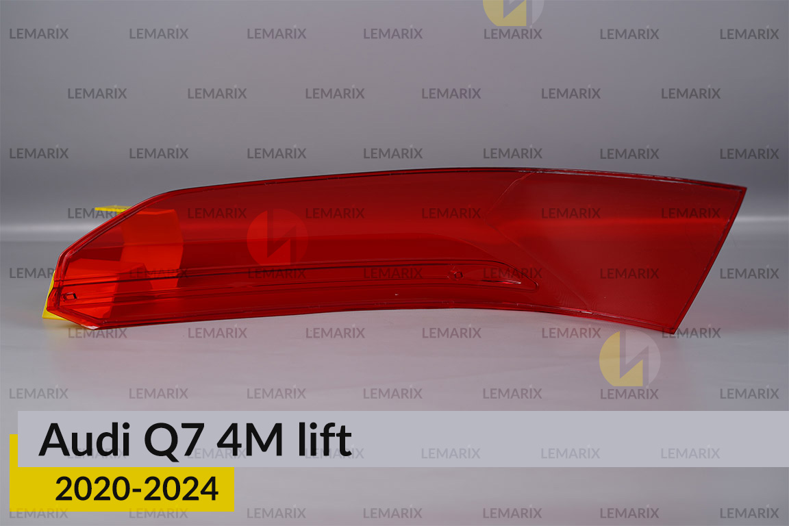 Скло заднього ліхтаря Audi Q7 4M (2020-2024) рест ліве