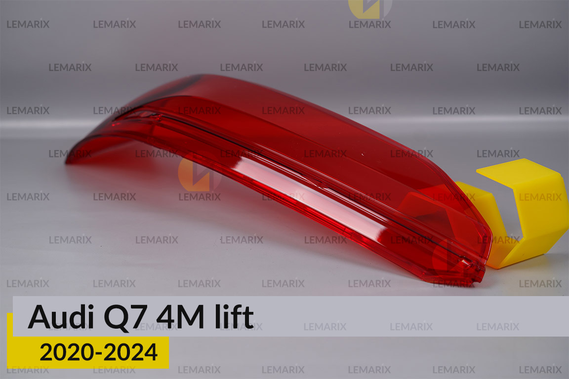 Скло заднього ліхтаря Audi Q7 4M (2020-2024) рест ліве