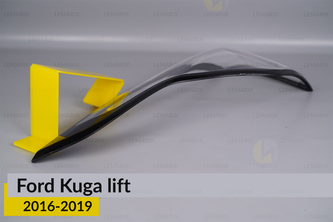 Скло заднього ліхтаря зовнішнє в крилі Ford Kuga (2016-2019) рест ліве