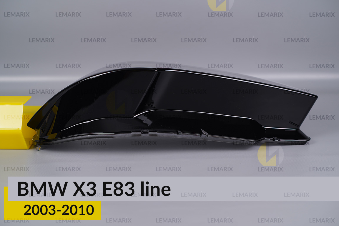 Скло фари BMW X3 E83 (2003-2010) полоска праве