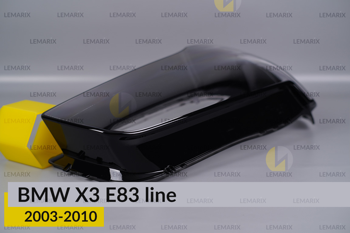Скло фари BMW X3 E83 (2003-2010) полоска праве