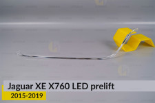 Световод фары Jaguar XE X760 LED (2015-2019) дорест левый