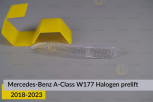 Декоративний абажур фари нижній Mercedes-Benz A-Class W177 Halogen (2018-2023) дорест правий