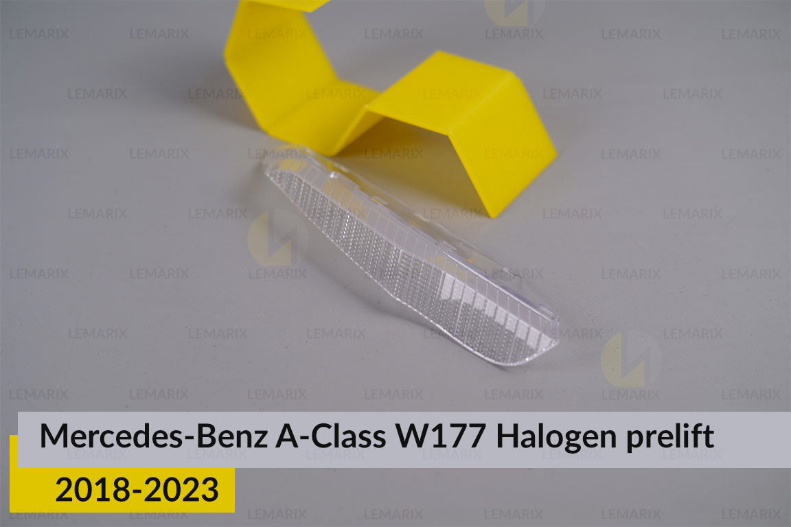 Декоративний абажур фари нижній Mercedes-Benz A-Class W177 Halogen (2018-2023) дорест правий