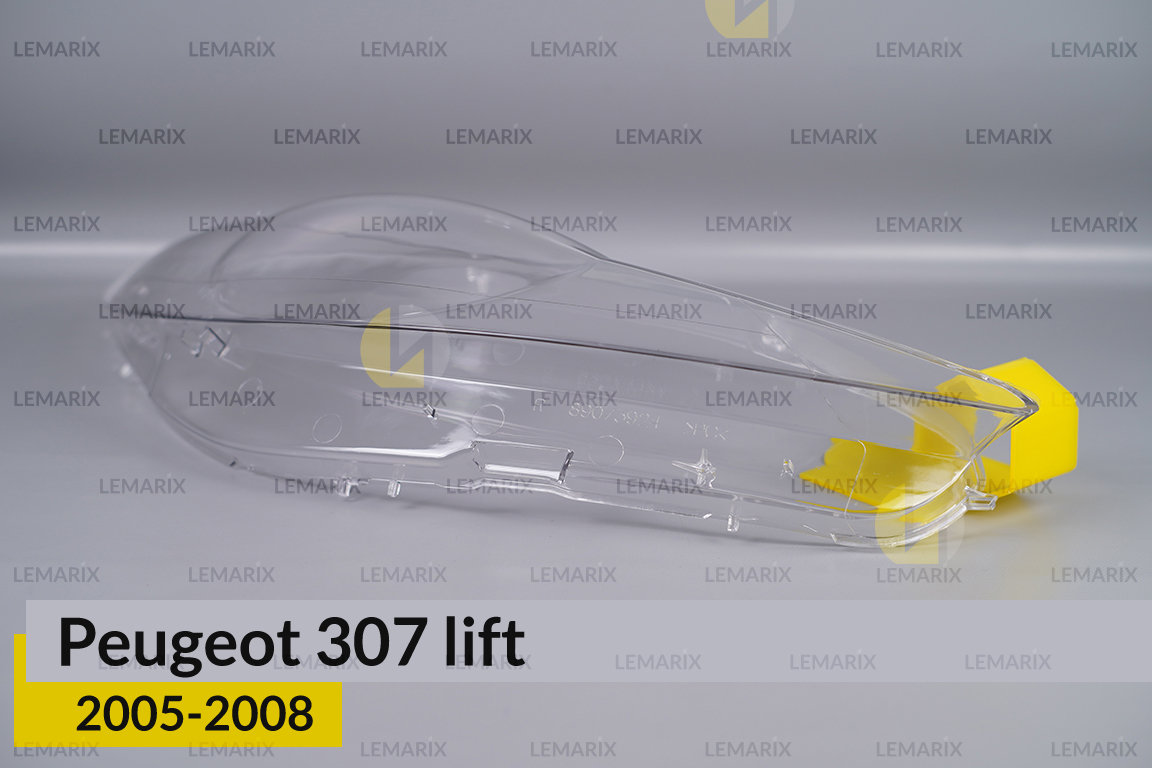 Скло фари Peugeot 307 (2005-2008) рест праве