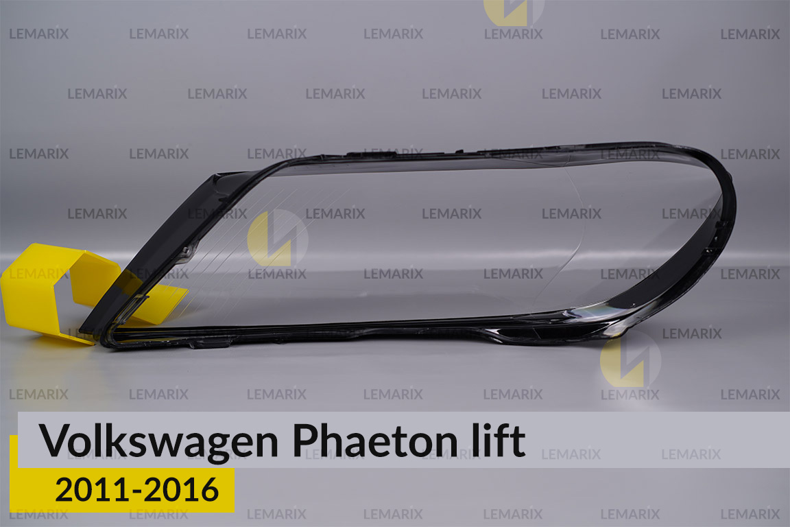 Скло фари VW Volkswagen Phaeton (2011-2016) рест праве