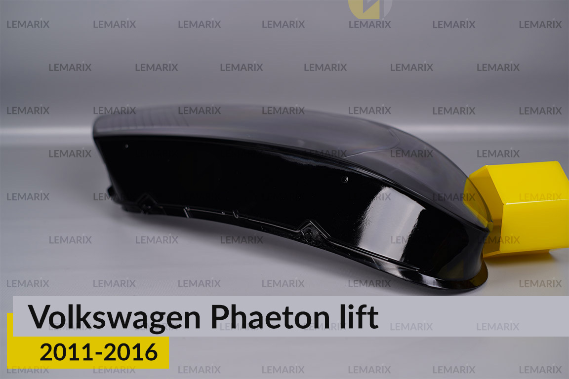 Скло фари VW Volkswagen Phaeton (2011-2016) рест праве