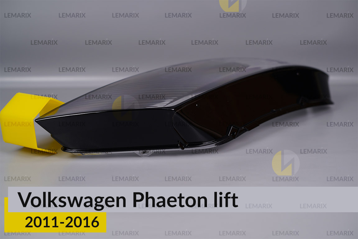 Скло фари VW Volkswagen Phaeton (2011-2016) рест праве
