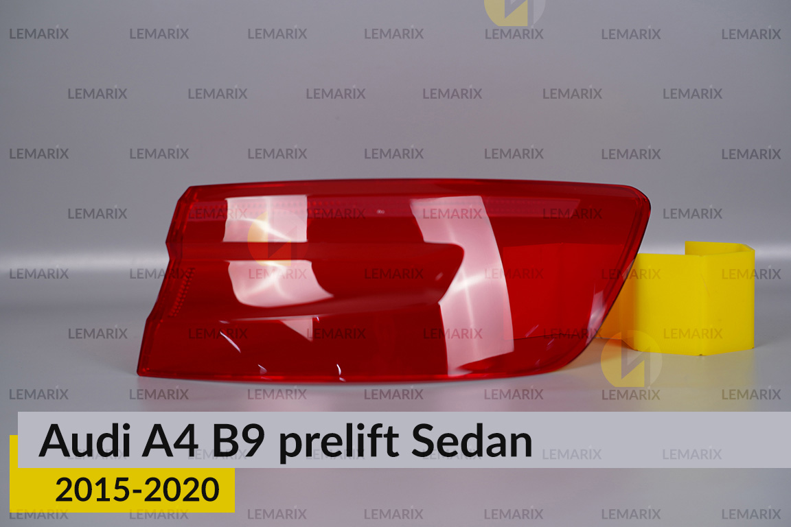 Скло заднього ліхтаря зовнішнє в крилі Audi A4 B9 Sedan (2015-2020) дорест праве