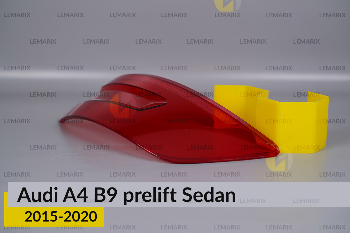 Скло заднього ліхтаря зовнішнє в крилі Audi A4 B9 Sedan (2015-2020) дорест праве