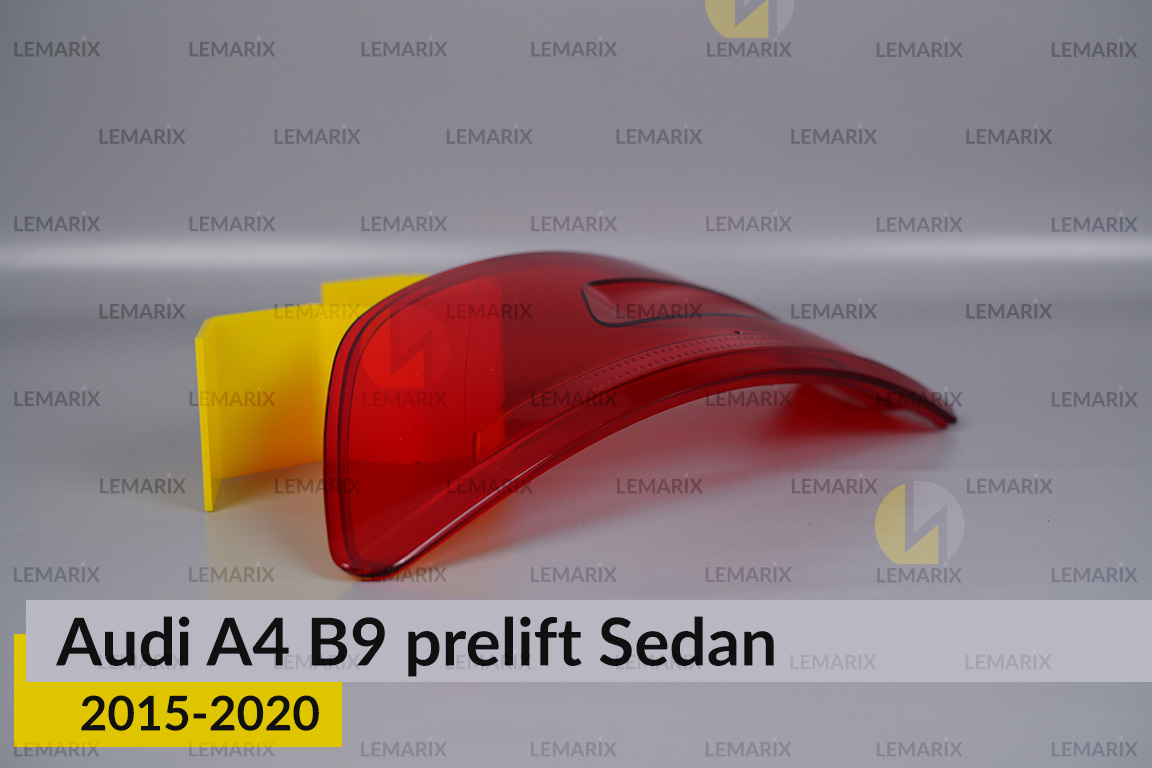 Скло заднього ліхтаря зовнішнє в крилі Audi A4 B9 Sedan (2015-2020) дорест праве