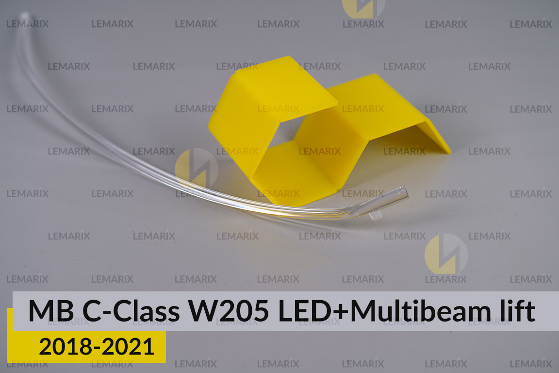 Світловод фари Mercedes-Benz C-Class W205 LED Multibeam (2018-2021) рест довгий лівий