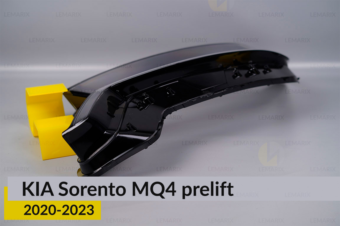 Скло фари KIA Sorento MQ4 USA (2020-2023) дорест ліве