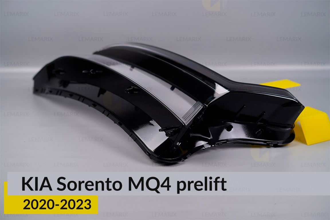 Скло фари KIA Sorento MQ4 USA (2020-2023) дорест ліве