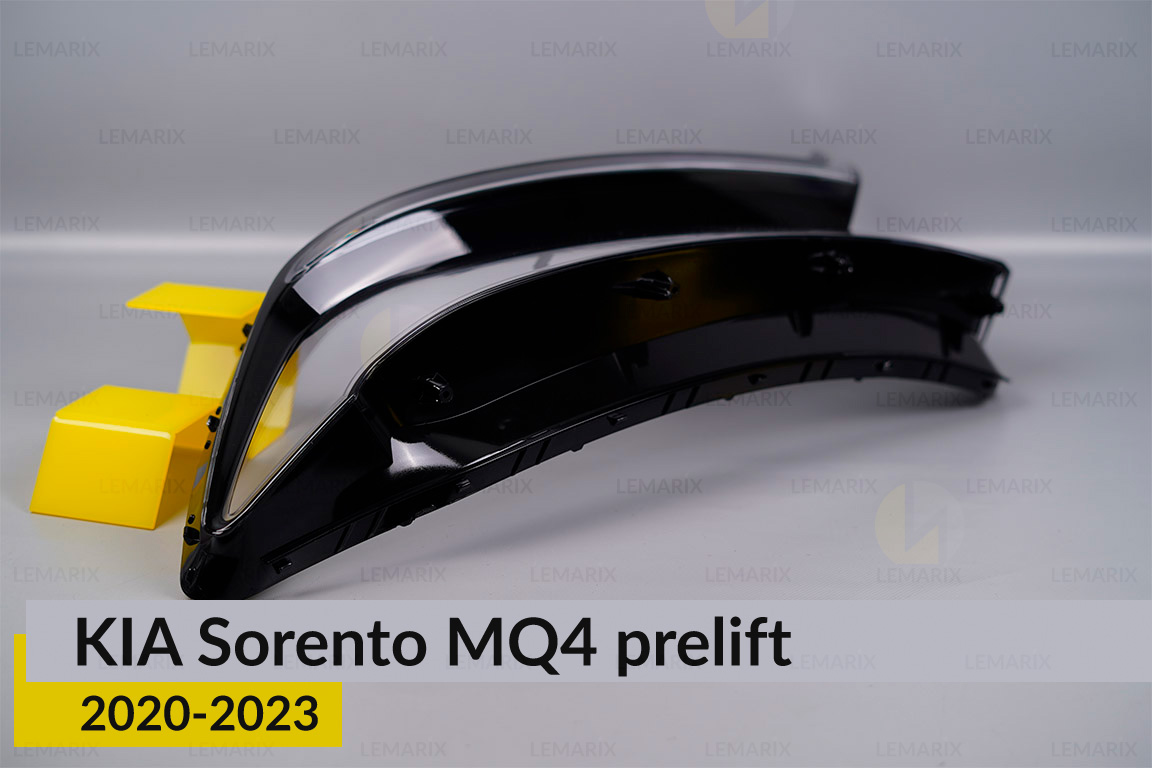 Скло фари KIA Sorento MQ4 USA (2020-2023) дорест ліве
