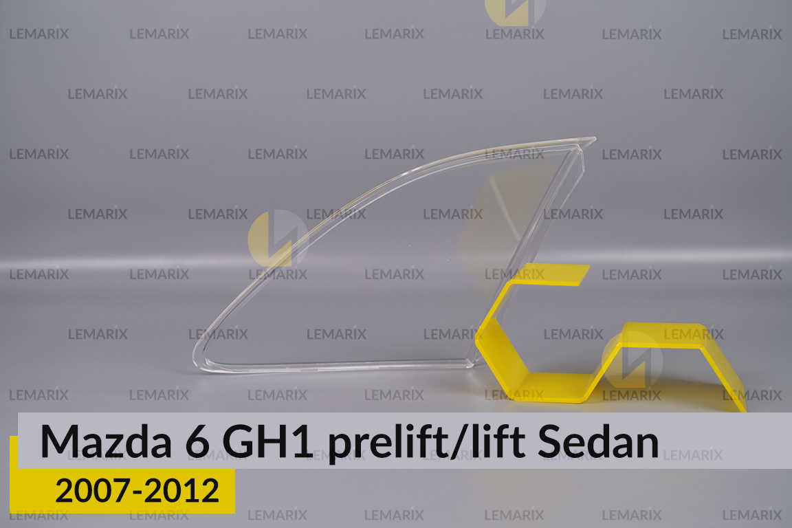 Скло заднього ліхтаря внутрішнє в кришці багажника Mazda 6 GH1 Sedan (2007-2012) дорест/рест ліве