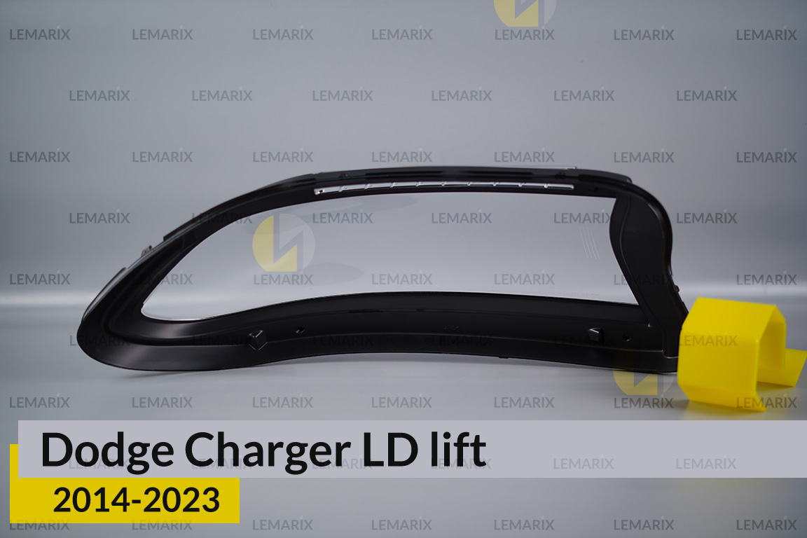 Скло фари Dodge Charger LD (2014-2023) рест ліве