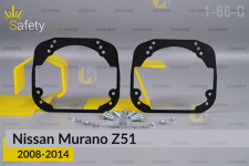 Перехідна рамка для Nissan Murano Z51 (2008-2014)